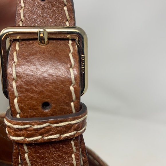 Gucci Charlotte  Brown Leather Hobo Bag - Picture 4 of 13